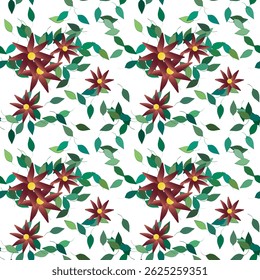 Flower vector, background pattern, abstract background, ornament vector, floral seamless pattern, floral design, background summer, leaf texture, petals background, flower bouquet