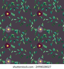 Vector de flores, patrón de fondo, fondos de la naturaleza, fondo de verano, Vector abstracto, diseño de Vector, flores de primavera, adornos de Vector, patrones sin costuras, acuarela de flores