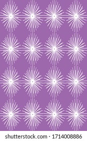 Flower vector background. Plant texture.Decorative print.