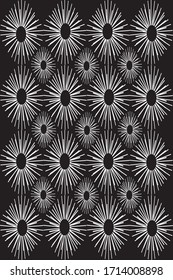 Fondo vectorial de las flores. Textura vegetal.Impresión decorativa.