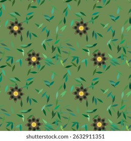 Flower vector, backgrounds nature, seamless patterns, ornament pattern, background vector, floral pattern, flower pattern, background summer, vector abstract, leaf shape, flowers spring