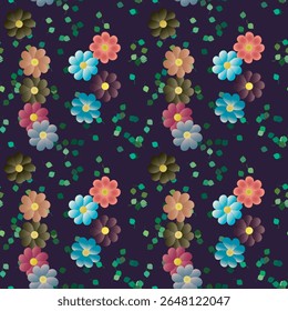 Flower vector, vector backgrounds, seamless pattern vector, leaf silhouette, floral background, pattern design, background pattern, seamless background, leafs vector, leafs pattern