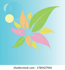 
flower vector with beautiful colors, suitable for backgrounds and the like.