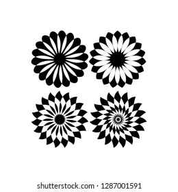 flower vector concept