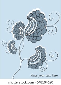Flower vector design
