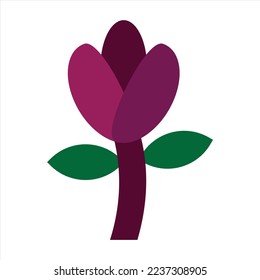 flower vector design. EPS 10.