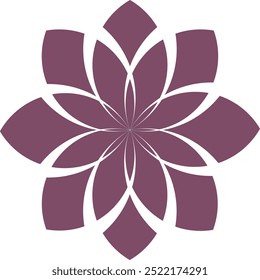 the flower vector design illustration
