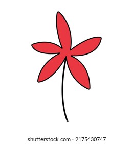 flower vector design for logo icon or element