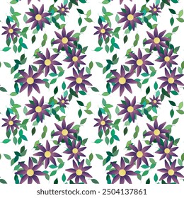 Vector de flores, diseño de Vector, Formas de Vector, flores de primavera, patrones de flores, fondos de la naturaleza, forma de la hoja, fondo sin fisuras, textura de la hoja, patrón floral sin fisuras, ramo de flores