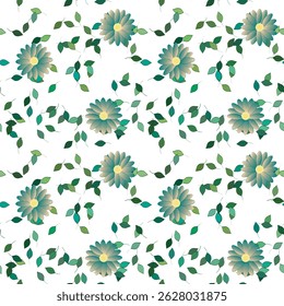 Flower vector, floral design, vector background, backgrounds nature, pattern flowers, leafs isolated, seamless background, flowers watercolor, seamless pattern, leafs pattern