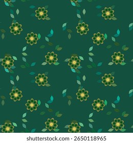 Flower vector, floral patterns, flower pattern, leafs vector, floral background, leaf background, seamless texture, seamless pattern vector, floral design, ornament vector, background summer