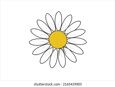 flower vector hand drawn design 