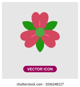 Flower Vector Icon