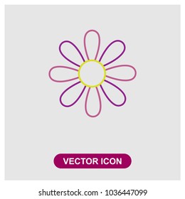 Flower Vector Icon