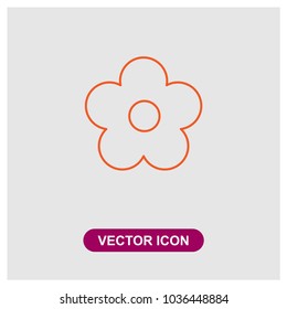 Flower Vector Icon