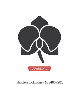 Flower vector icon