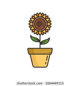 Flower Vector Icon