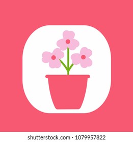 flower vector icon