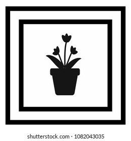 flower vector icon