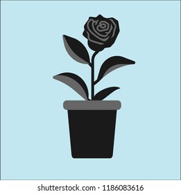 flower vector icon
