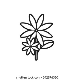 Flower Vector Icon