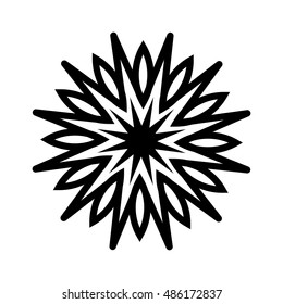 flower vector icon