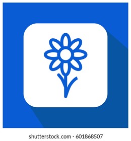 Flower vector icon