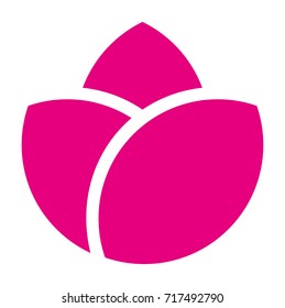 Flower vector icon