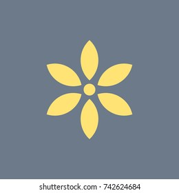 flower vector icon