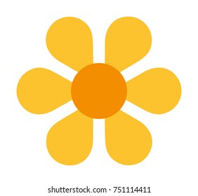 Flower vector icon