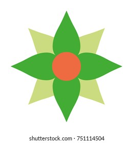 Flower vector icon
