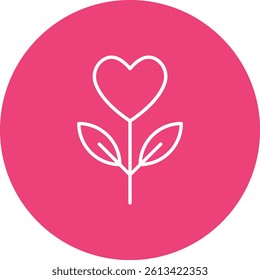 Flower vector icon. Can be used for printing, mobile and web applications.