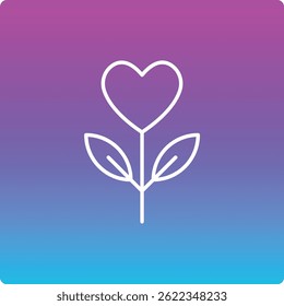 Icono de Vector de flores. Se puede utilizar para aplicaciones de impresión, móviles y de Web.