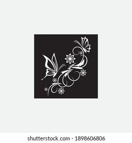 flower vector icon design template illustration