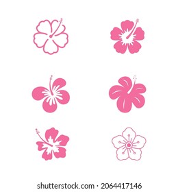 flower vector icon design template illustration
