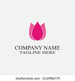 flower vector icon design template illustration