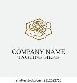 ilustración de diseño de icono de vector de flores