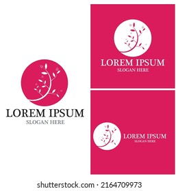 flower vector icon design template illustration