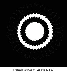 design de ícone de vetor de flor para você