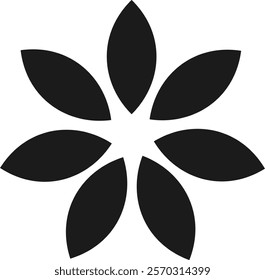 Flower vector icon. garden plants signs, Beautiful symbol. plant logo. Retro nature icons, perfect for elegant designs, delivery application. websites, mobile isolated on transparent background.