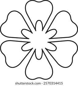 Flower vector icon. garden plants signs, Beautiful symbol. plant logo. Retro nature icons, perfect for elegant designs, delivery application. websites, mobile isolated on transparent background.