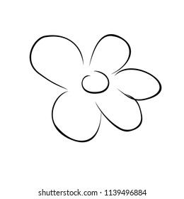 Flower. Vector illustration
