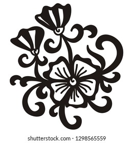 Flower. Vector illustration