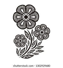 Flower. Vector illustration