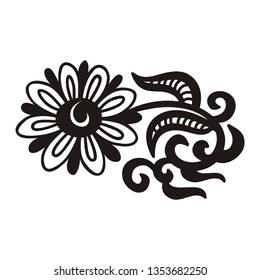 Flower. Vector illustration