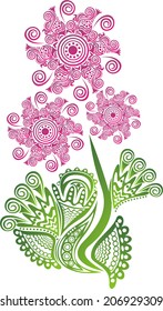 Flower vector illustration