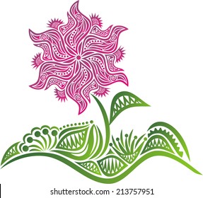 Flower vector illustration