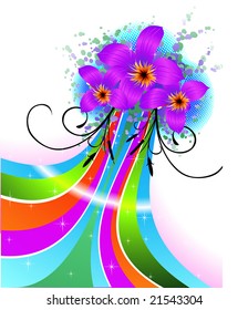 flower vector illustration