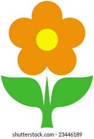 Flower - vector illustration