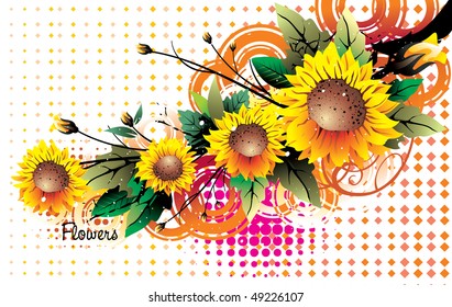 flower vector illustration